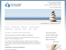 Tablet Screenshot of hormonehealth.net.au